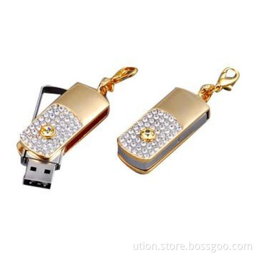 Jewelry USB Flash Drive with High-speed Transfer Rate, Free Sample and Logo
